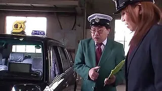 性感日本女司机为老板口交