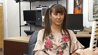 Sexy asian sells her samurai and pounded