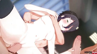 Chainsaw Man Hentai - Reeze in a orgy - Japanese Asian Manga Anime Game porn